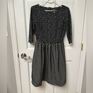 Taylor mixed media dress